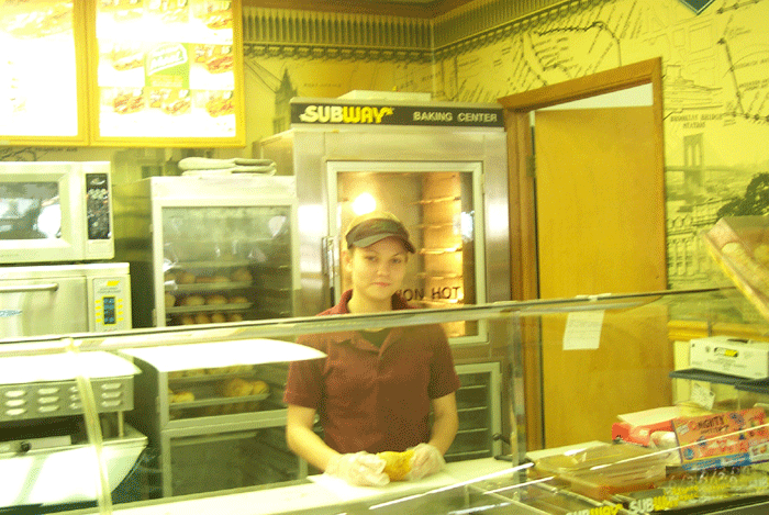 Subway gives the Marketing Students at LCCTC an opportunity to experience fast food sales